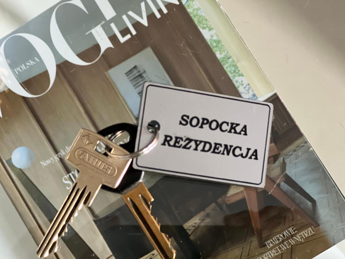 Appartamento Sopocka Bryza Sopot Esterno foto